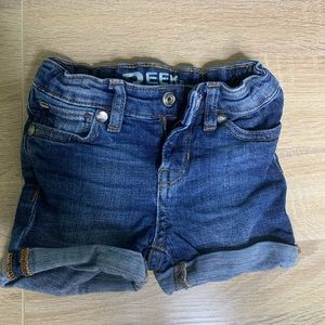 2T Peek Dungaree Shorts